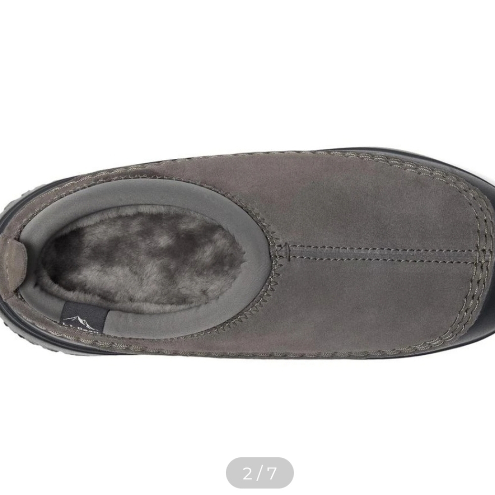 LL BEAN Wicked Good Max Shearling Slipper Moc Shoes Men's sz.14